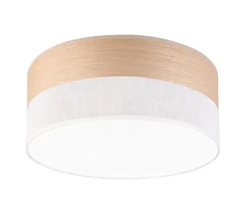 Svietidlá  LED Stropné svietidlo SIRJA WOOD LED/20W/230V pr. 35 cm biela/dub LM-1.261/LED20/white