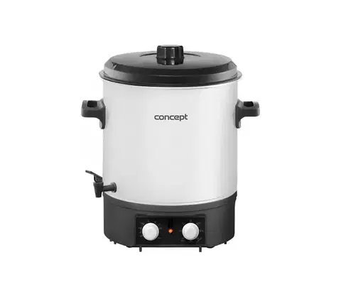 Predlžovacie káble Concept ZH0030 - Zavárací hrniec 27 l 2000W/230V biela/čierna ZH0030