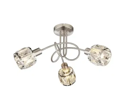 Svietidlá Globo 54356-3 - Prisadený luster KRIS 3xE14/40W/230V 54356-3