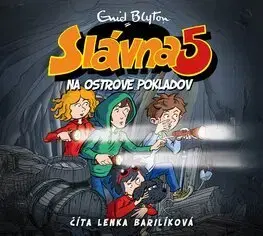 Dobrodružstvo, napätie, western SLOVART a Wisteria Books Slávna päťka 1: Na ostrove pokladov - audiokniha