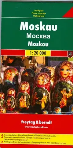 Európa Moskva mapa 1:20TIS.