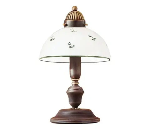 Lampy Kolarz 731.73.20 - Stolná lampa NONNA 1xE27/75W/230V zelená 731.73.20