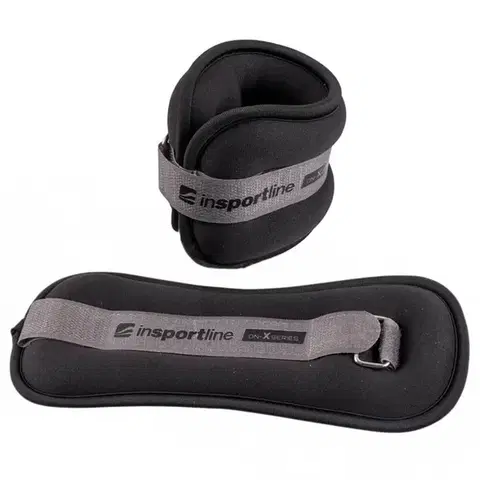 Ostatné fitness náradie Závažia na zápästie a členok inSPORTline ON-X Neoprener 2x2 kg