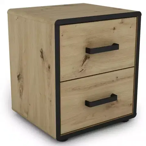 Všetky produkty Nočný stolík Capannoli 40 2s dub artisan/čierna