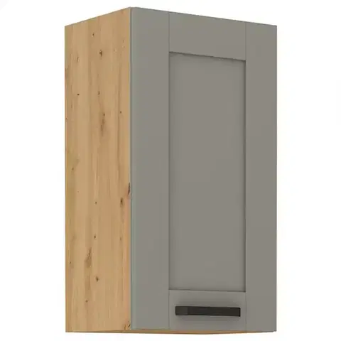 Kuchynské skrinky visiace Kuchynská skrinka Luna claygrey/artisan 40G-72 1F