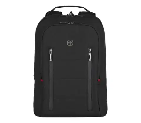 Batohy Wenger - Batoh na notebook 16 l 16" s vreckom na tablet 12" City Traveler čierna WRT_606490