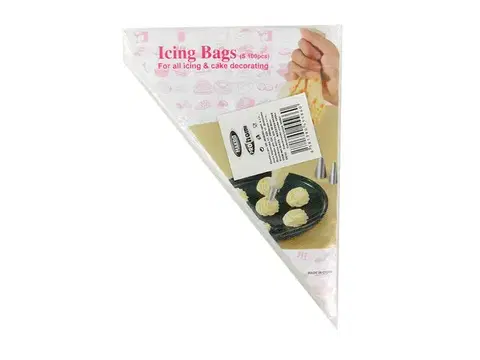 Dekorácie na torty MAKRO - Cukrárenské vrecko 100ks