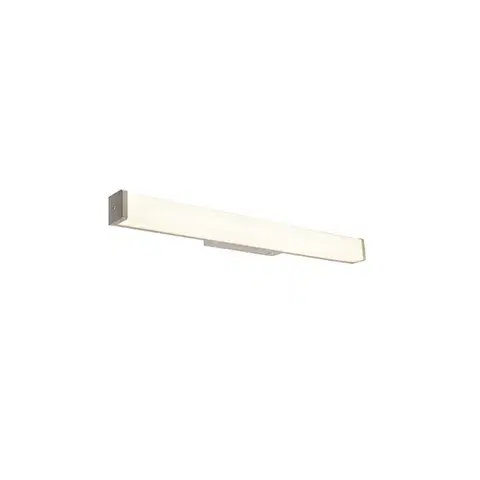 Osvetlenie do kúpeľne Moderná nástenná lampa do kúpeľne oceľ 62 cm IP44 - Cascada