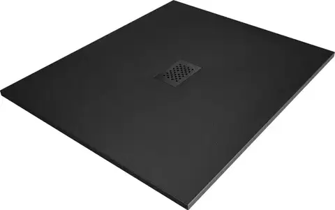 Vane MEXEN/S - Hugo sprchová vanička SMC 120x100, čierna, krytka čierna 42701012-B