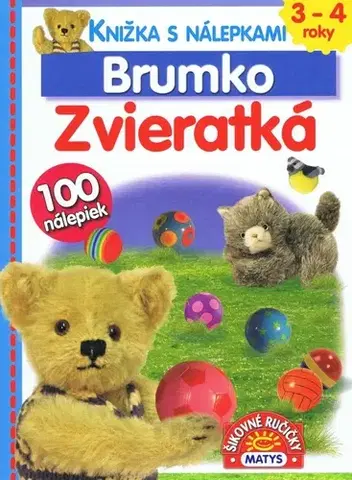 Nalepovačky, vystrihovačky, skladačky Brumko - Zvieratká