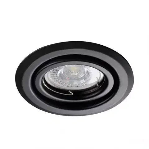 Lampy do spálne Svietidlo ALOR DTO-B 26796 čierne okrúhle