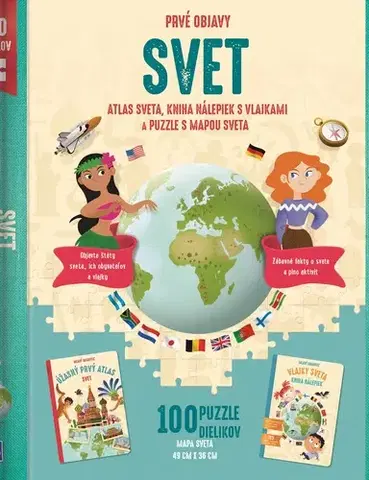 Geografia, svet Mladý objaviteľ: Úžasný prvý atlas sveta