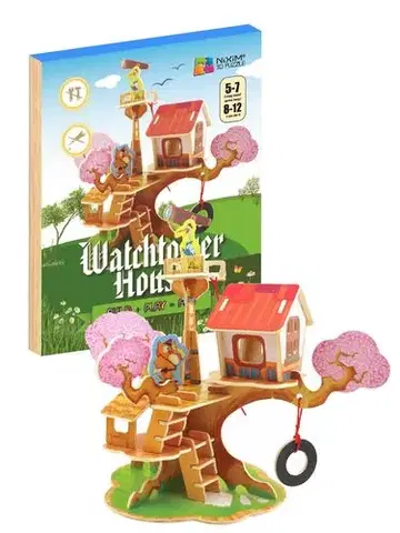 3D puzzle 3D Creative Drevené 3D puzzle Rozhladňa