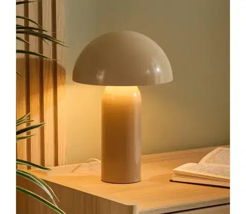 Lampy Atmosphera - Stolná lampa LITO 1xE14/6W/230V béžová 221630A