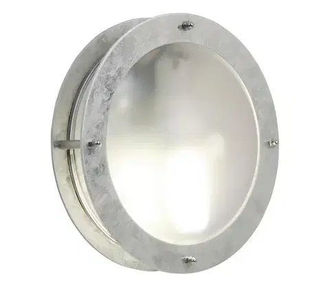Svietidlá Nordlux - Vonkajšie nástenné svietidlo MALTA 1xE27/60W/230V strieborná 21861031
