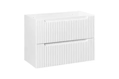 Kúpeľňový nábytok Comad Nova White skrinka 80x39x57 cm závesná kúpeľňová skrinka pod umývadlo biela NOVA WHITE 82-80-2S