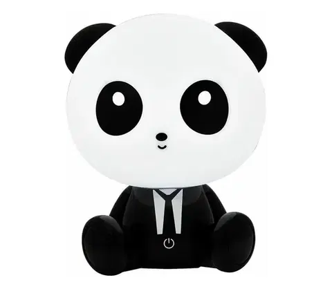 Lampy  LED Stmievateľná detská dotyková lampa PANDA LED/2,5W/3,7V 1200 mAh 327215