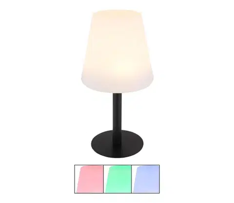 Záhradné lampy Globo 33894 - LED RGB Solárna dotyková stolná lampa LED/0,1W/3V IP44 33894