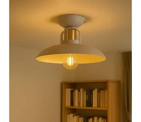 Svietidlá BRILAGI - LED Prisadený luster FLAMENGO 1xE27/60W/230V béžová BG72363