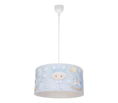 Svietidlá  Detský luster KIDS ROOM 1xE27/60W/230V, priemer 40 cm, kozmonaut H0954