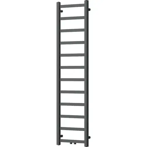 Radiátory do kúpeľne MEXEN - Bolt vykurovací rebrík/radiátor 1500 x 400 mm, 342 W, antracit W126-1500-400-00-66