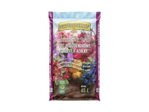 Grily Kinekus Substrát pre rododendrony (azalky a čučoriedky) 45l NATUREGARDEN KLC