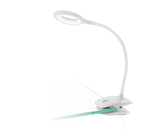 Lampy Eglo 902372 - Stmievateľná LED lampa s klipom CABADO LED/3,2W/5V 500 mAh biela 902372