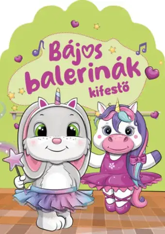 Pre deti a mládež - ostatné Bájos balerinák - kifestő