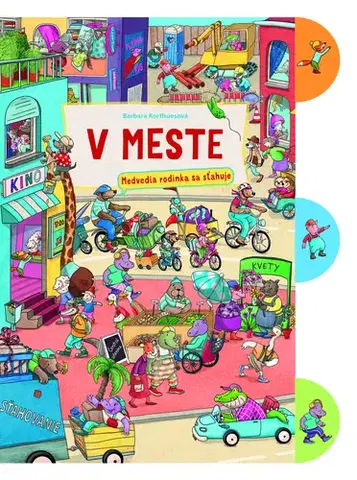 Leporelá, krabičky, puzzle knihy V meste - Barbara Korthues