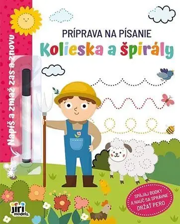 Príprava do školy, pracovné zošity Príprava na písanie - Kolieska a špirály