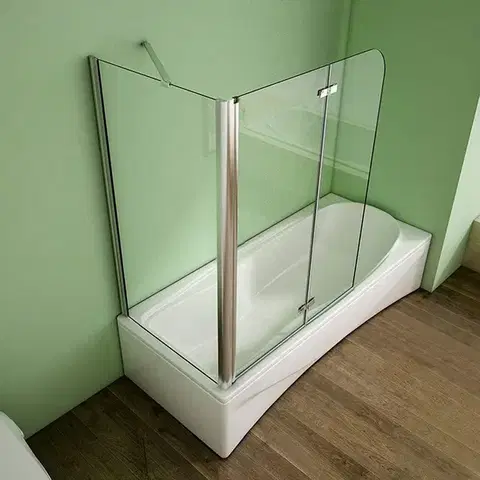 Vaňové zásteny H K - Pevná bočná stena V70, 68-70x140cm, 6 mm sklo, k vaňovým zástenám S22 a S33 SE-700SPVS2E