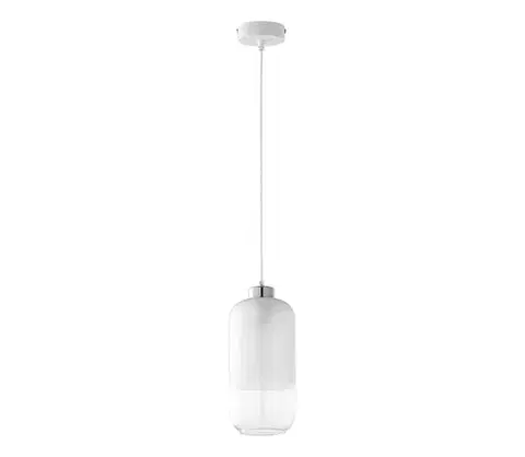 Svietidlá  Luster na lanku MARCO 1xE27/60W/230V biela 3356