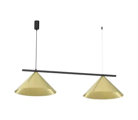 Svietidlá  Luster na lanku CAPITAL 2xGX53/15W/230V zlatý MLP0941