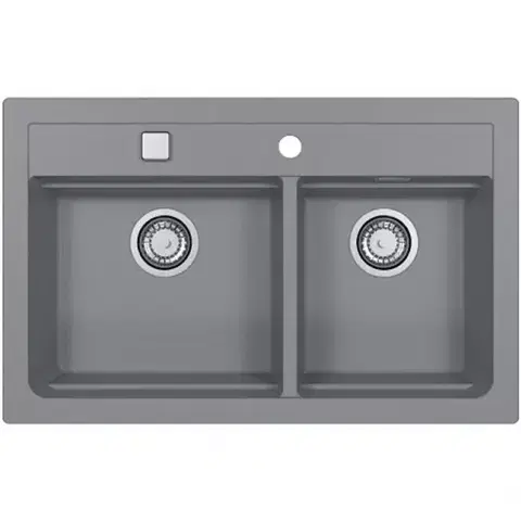 Granitové drezy Drez Atrox 50 sivá