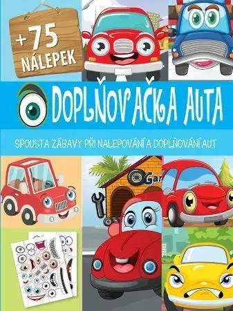 Nalepovačky, vystrihovačky, skladačky Doplňovačka - Auta