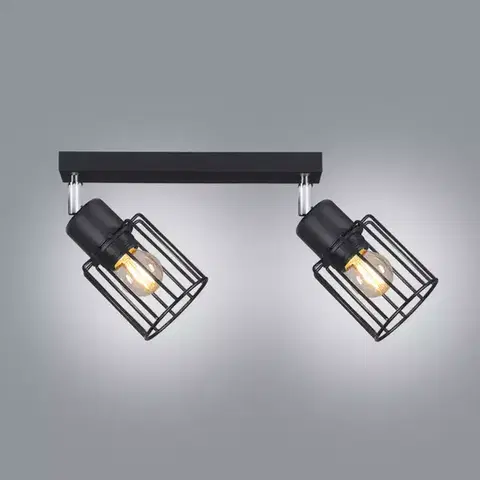 Stropnice do obývačky Luster Troy Black K-4561 LS2