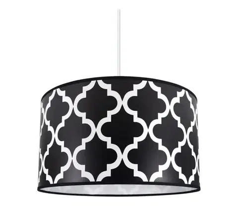 Svietidlá  Luster na lanku PATTERN 1xE27/60W/230V 9074