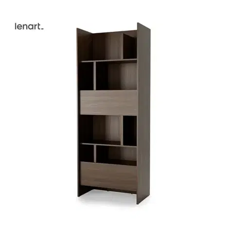 Nábytok Dig-net nábytok Regál Lenart BED CONCEPT BC-22 | dub dunin