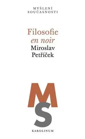 Filozofia Filosofie en noir - Miroslav Petříček