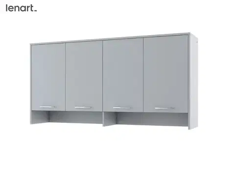 Sklápacie postele Dig-net nábytok Nadstavec na sklápaciu posteľ Lenart CONCEPT PRO CP-11 | sivá