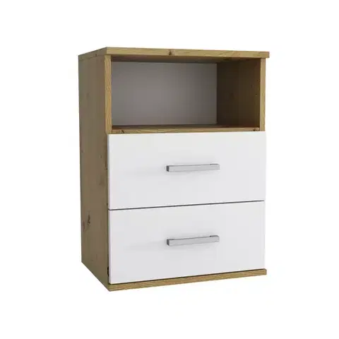 Všetky produkty Nočný stolík Goda III 2S artisan/biely