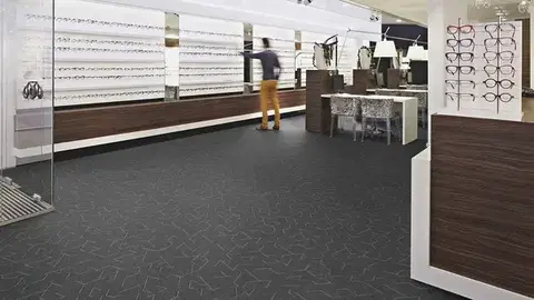 Triad FORBO Flotex Planks Triad Embossed zinc 121001