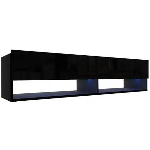 Všetky produkty TV stolík Izumi 175 BL čierna mat/lesk