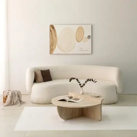 Konferenčné stolíky STEWIE zložiteľný konferenčný stolík, travertine