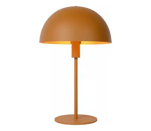 Lampy Lucide 45596/01/44 - Stolná lampa SIEMON 1xE14/25W/230V oranžová 45596/01/44