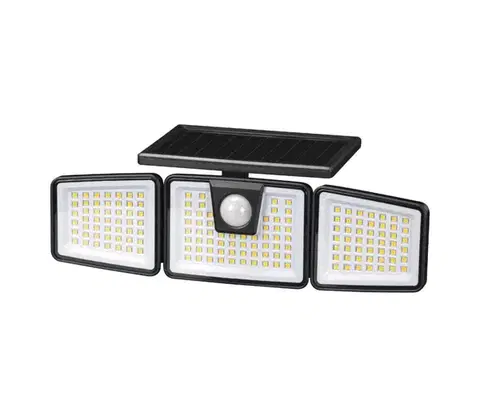 Svietidlá  - LED solárny reflektor so senzorom, 6,5 W / 3,7 V / 1200 mAh / IP44 52001058