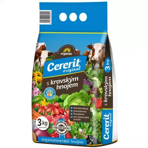 Záhrada Cererit s kravským hnojom 3 kg