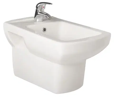 Bidety OLSEN SPA - Závesný bidet NERO OLKGNE02BDE00