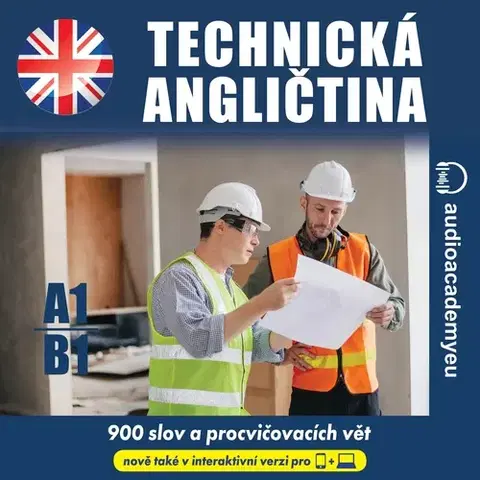 Jazykové učebnice - ostatné Audioacademyeu Technická angličtina A1-B1