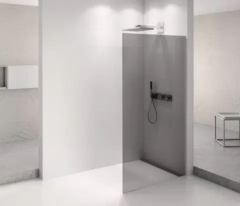 Sprchové dvere POLYSAN - ARCHITEX CHROM sprchová zástena 1062 dymové sklo AXC110SC